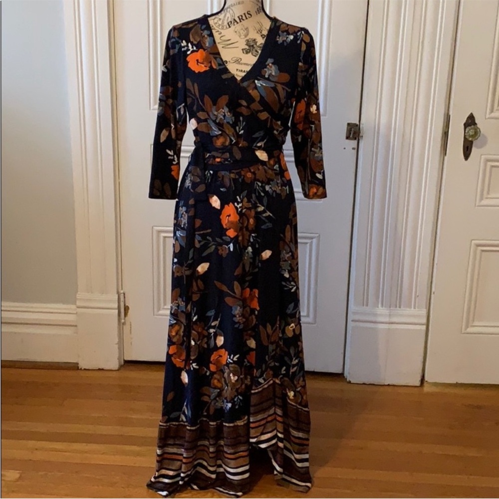DU JOUR Wrap Dress 🍂🍁